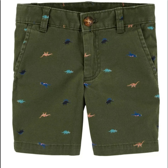 Carter's Bottoms Nwt 4 Carters Dinosaurs Dress Up Shorts Boys Adj
